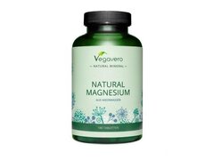 Vegavero Natural Magneziu 300 mg 180 Tablete